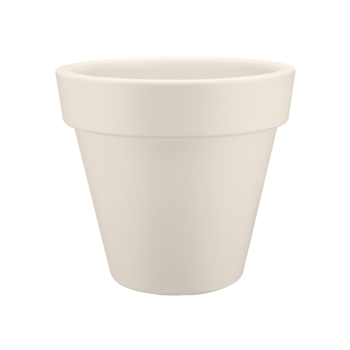 pure round 80cm blanco lino